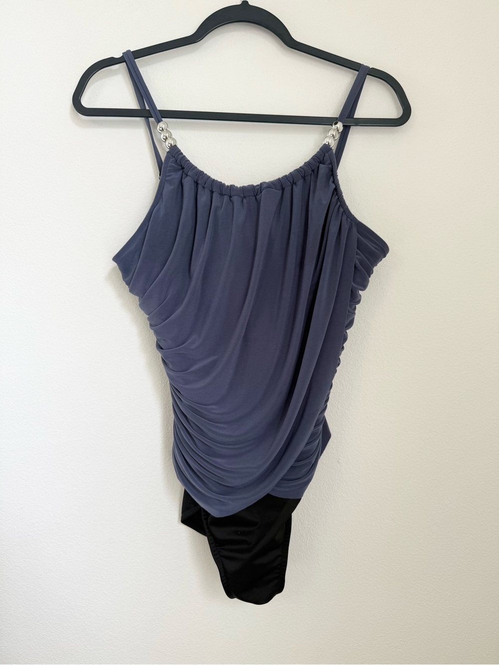 Magicsuit One Piece Blue and Black Swimsuit Women’s Size 12